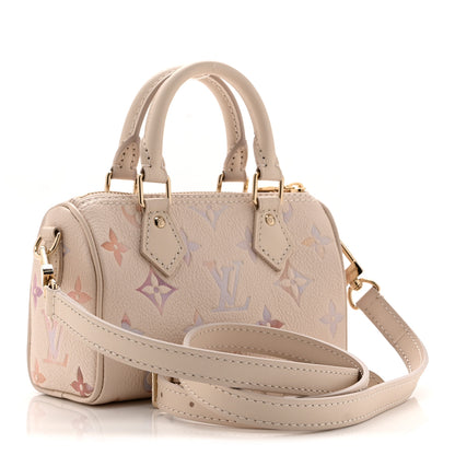 Louis Vuitton Empreinte Monogram Nano Speedy Dream Beige 3 of 9