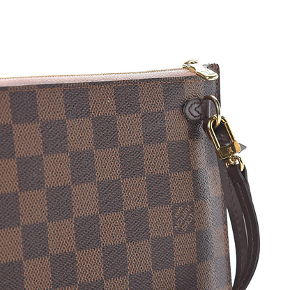 Louis Vuitton Damier Ebene Neverfull MM GM Pochette Rose Ballerine 14 of 17