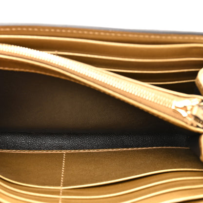 Gucci Laminated Lizard Icon Continental Wallet Gold 6 of 11