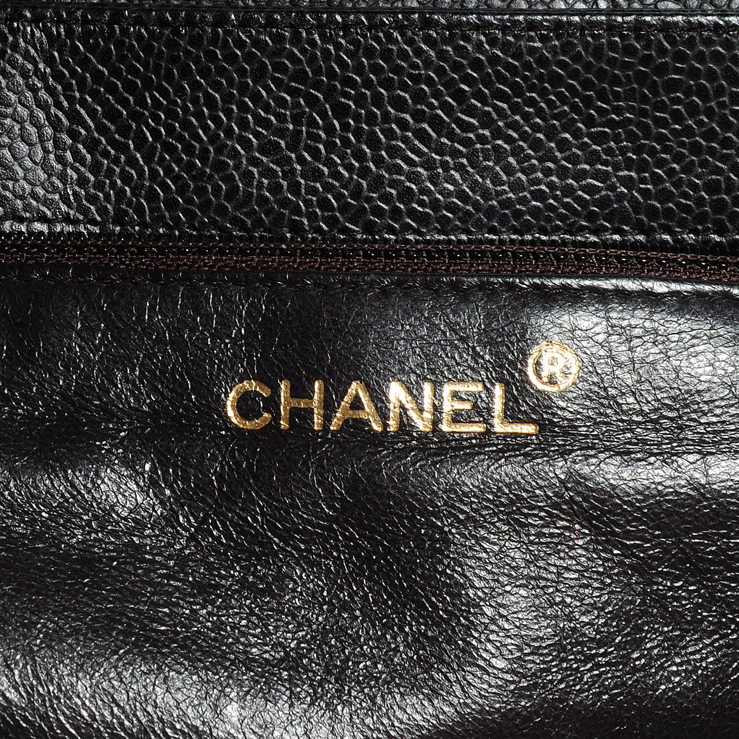 Chanel Caviar Flap Shoulder Bag Brown 6 of 9