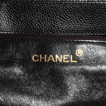 Chanel Caviar Flap Shoulder Bag Brown 6 of 9