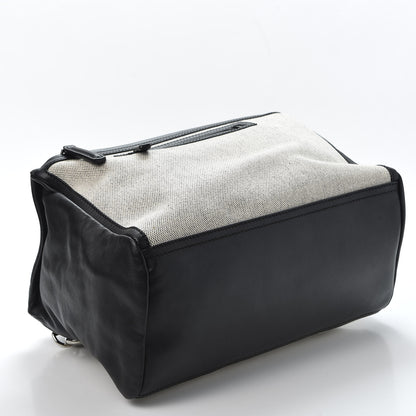Givenchy Calfskin Canvas Medium Pandora Black 3 of 9