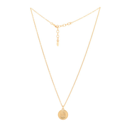 Christian Dior Metal CD Logo Necklace Gold 3 of 6