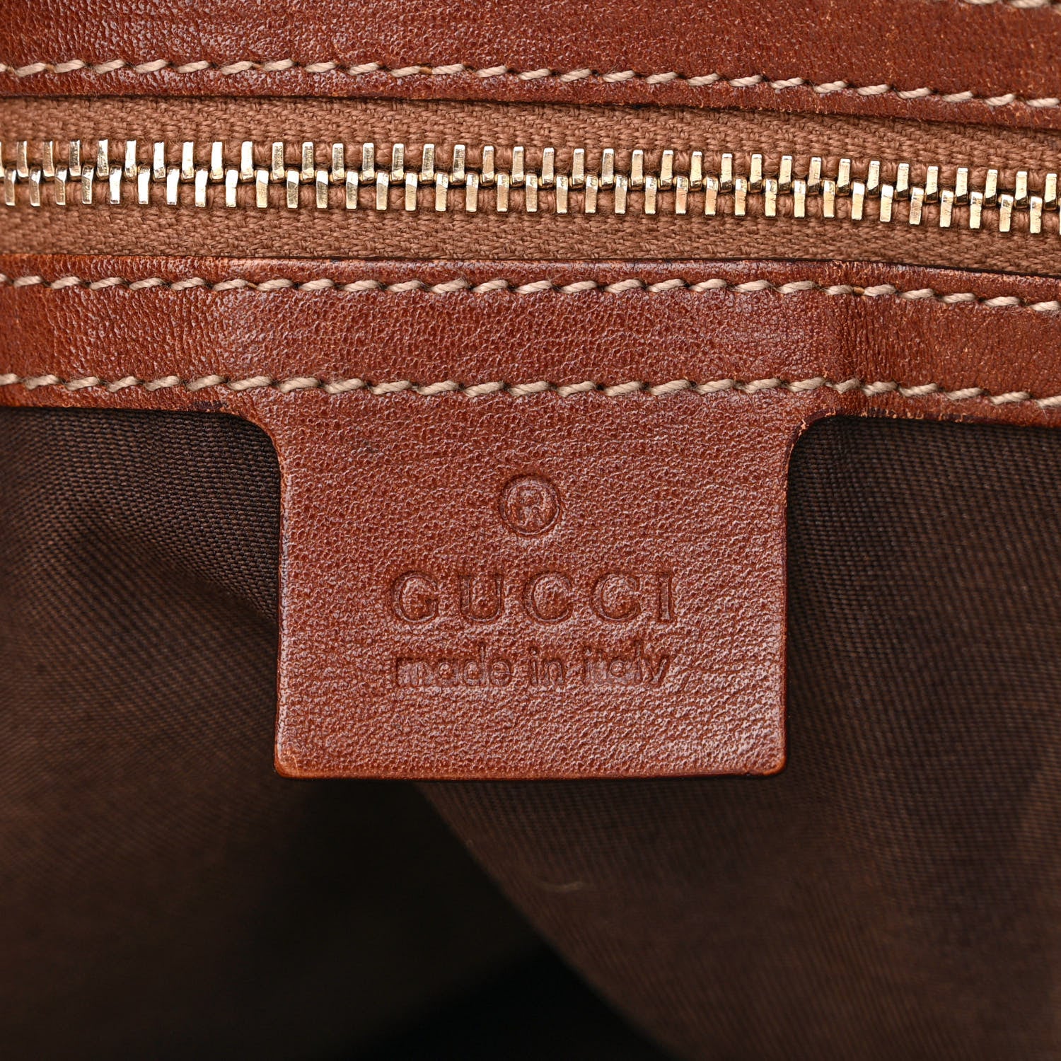 Gucci Monogram Medium Pelham Shoulder Bag Brown 6 of 10