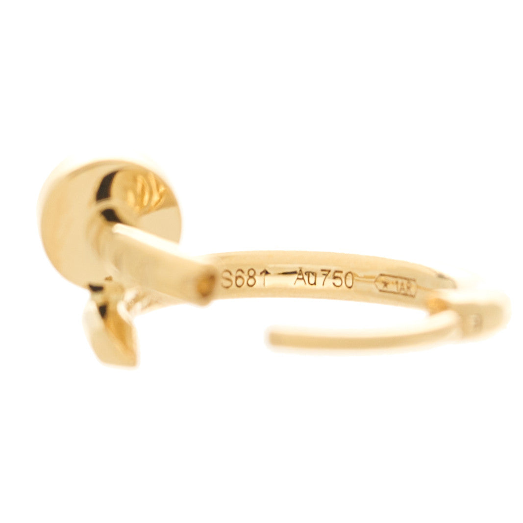 18K Yellow Gold Juste Un Clou Single Hoop Earring