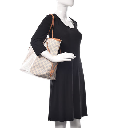 Louis Vuitton Damier Azur Neo Neverfull GM Rose Ballerine 2 of 10