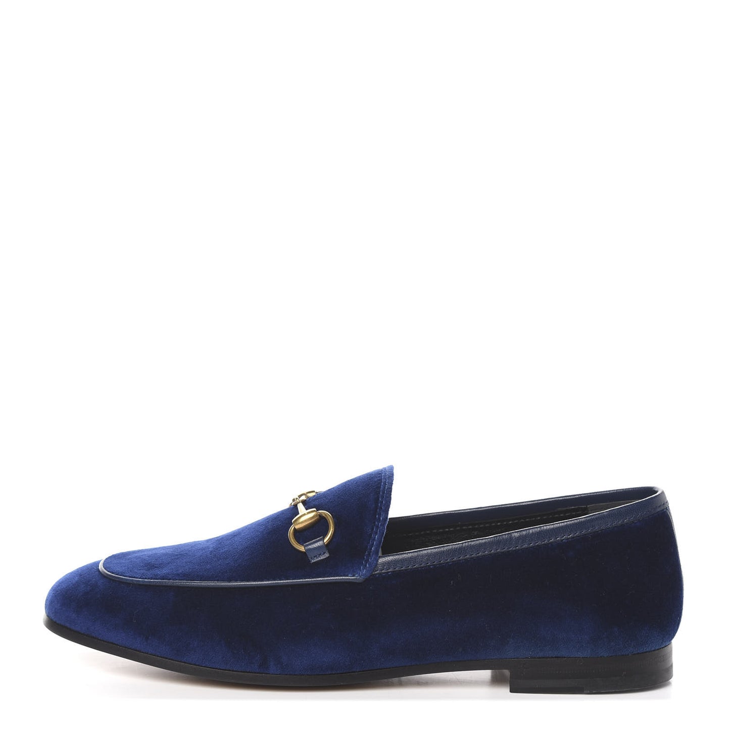 Velvet Horsebit Womens Jordaan Loafers 37 Blue Cobalt