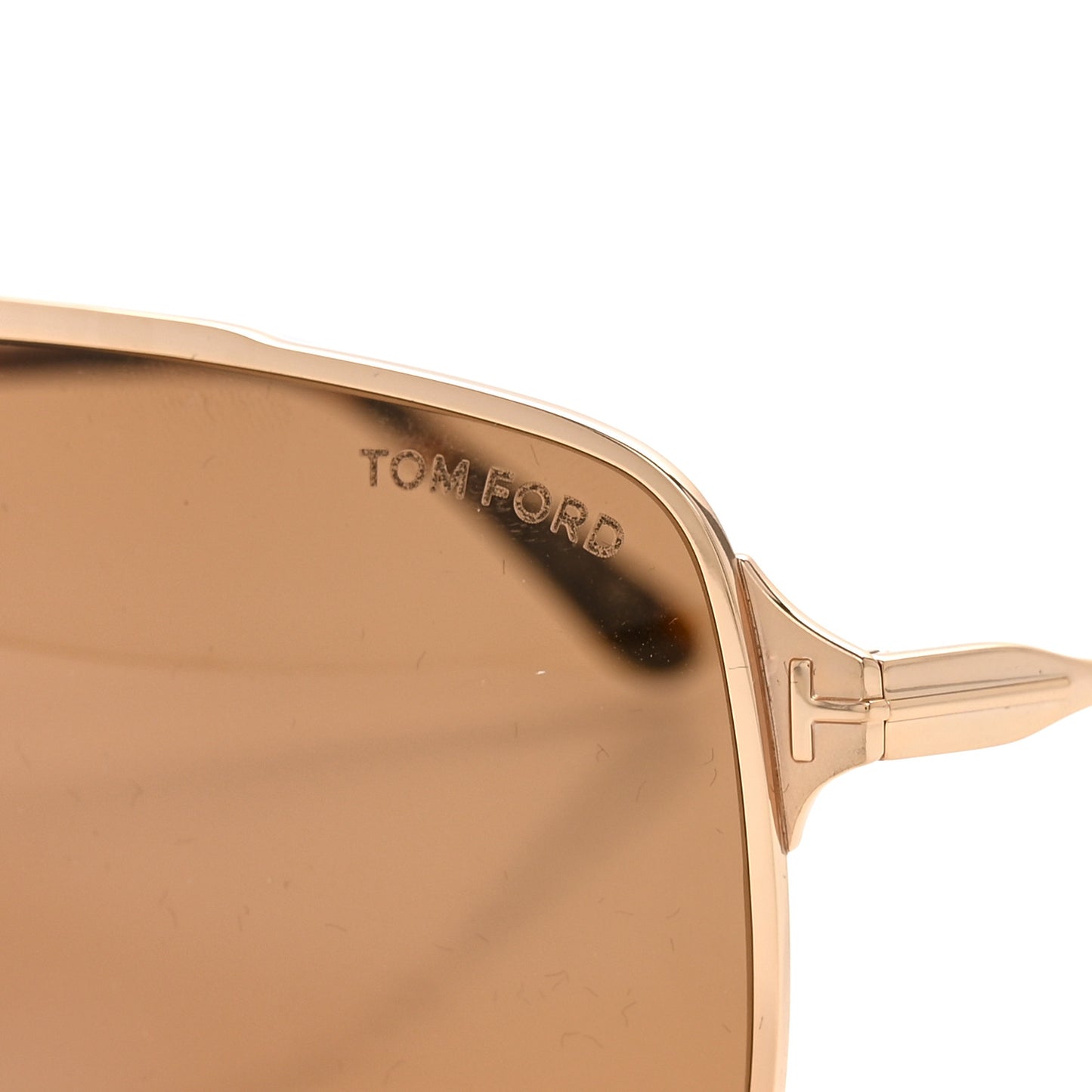 Metal Zappa Aviator Sunglasses TF1173 Gold