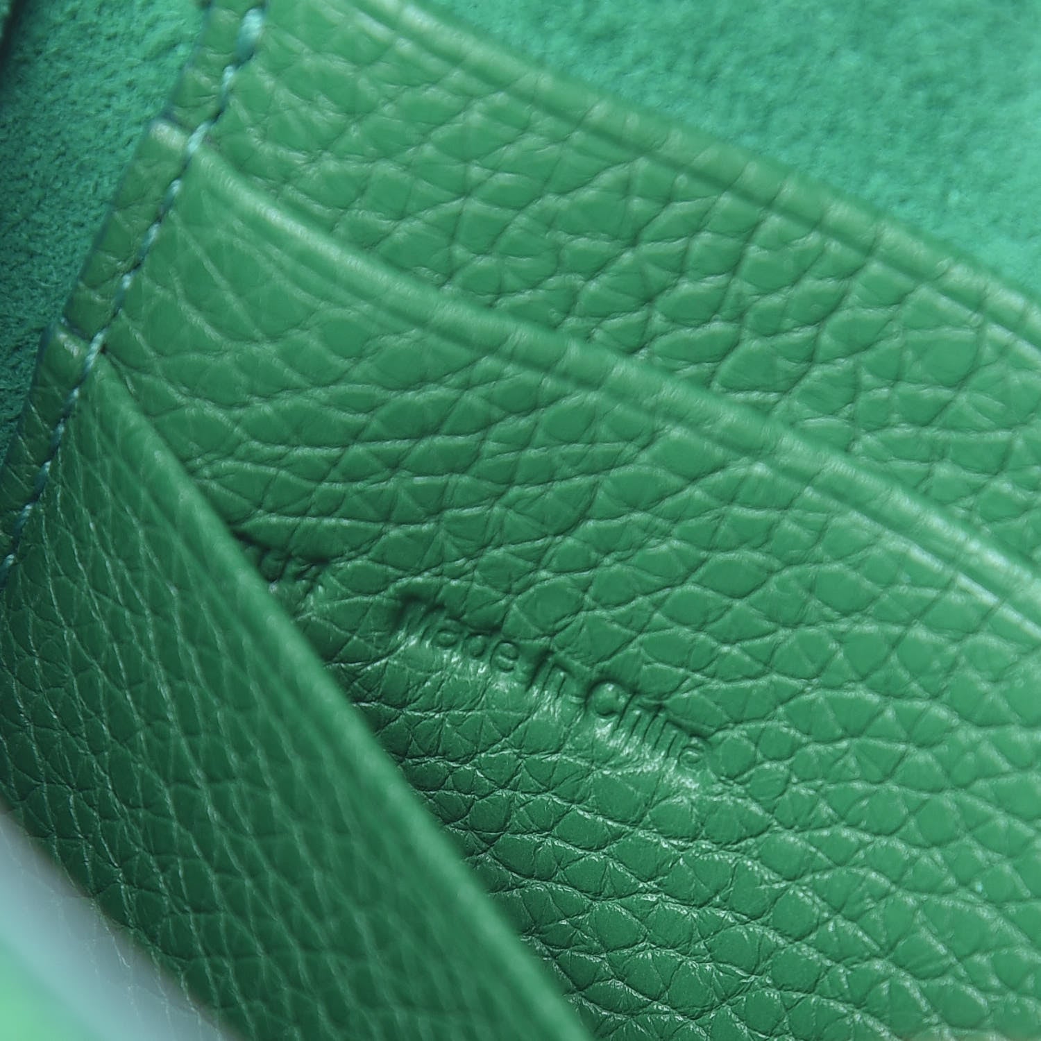 Mulberry Small Classic Grain Calfskin Mini Lily Jungle Green 7 of 11