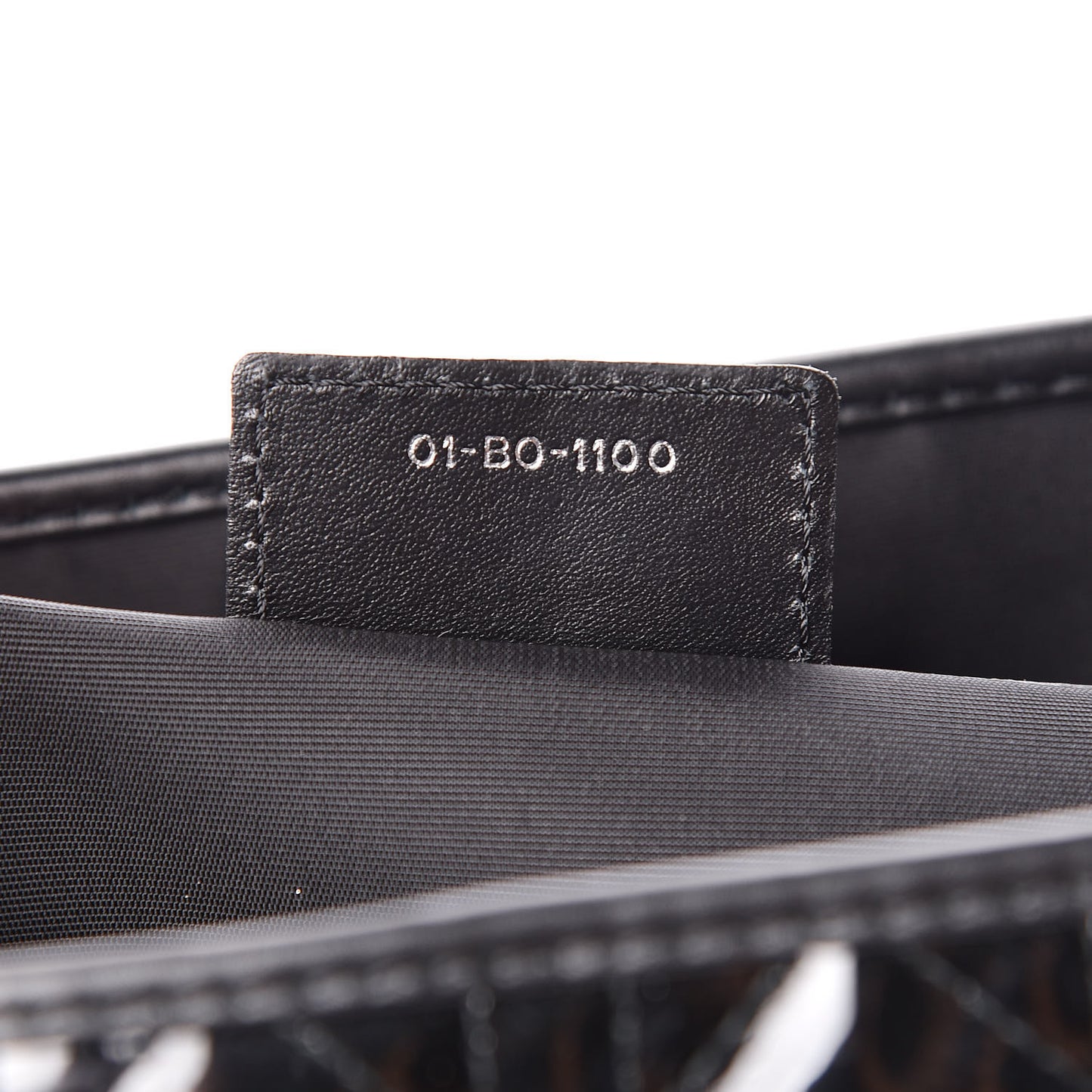Patent Cannage Medium Panarea Tote Black