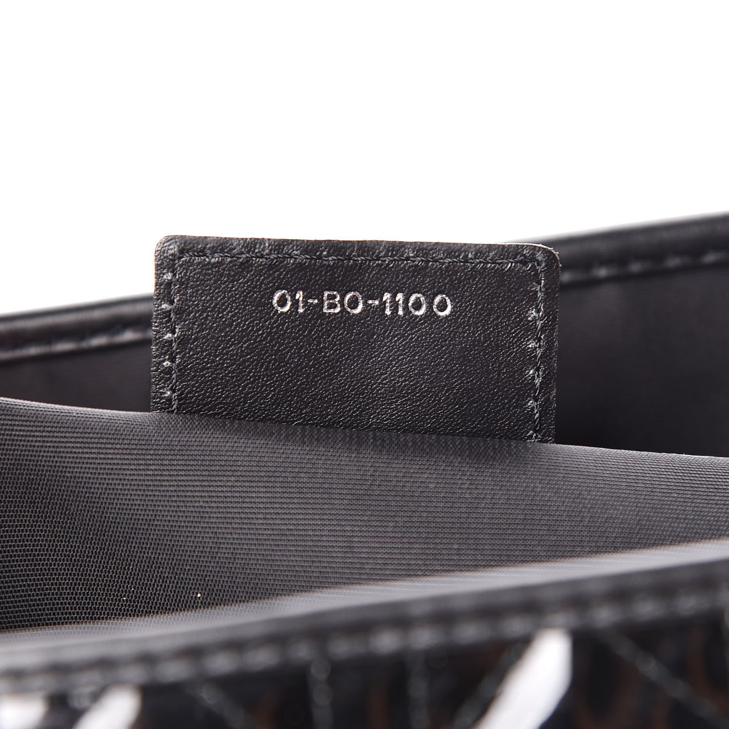 Christian Dior Patent Cannage Medium Panarea Tote Black 9 of 9
