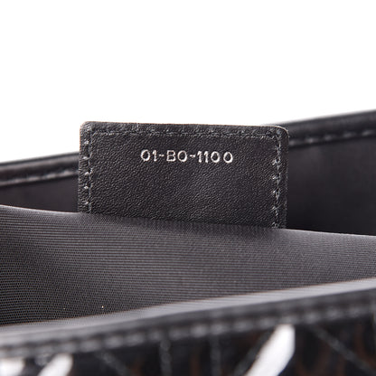 Christian Dior Patent Cannage Medium Panarea Tote Black 9 of 9
