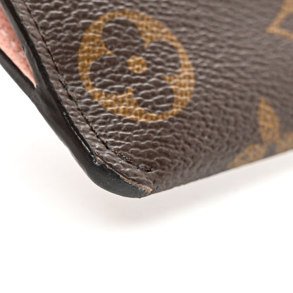 Louis Vuitton Monogram Jeanne Wallet Rose Ballerine 8 of 9