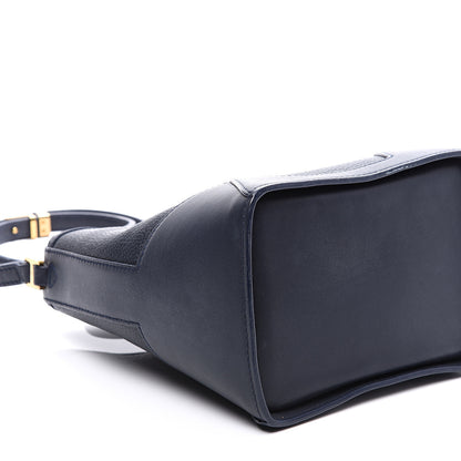 MCM Calfskin Mini Claudia Crossbody Bag True Navy 7 of 9