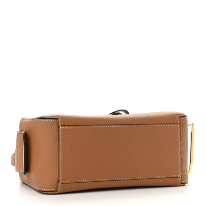 Delvaux Grained Bullskin Cool Box MM Satchel Vegetal Ivory 4 of 9