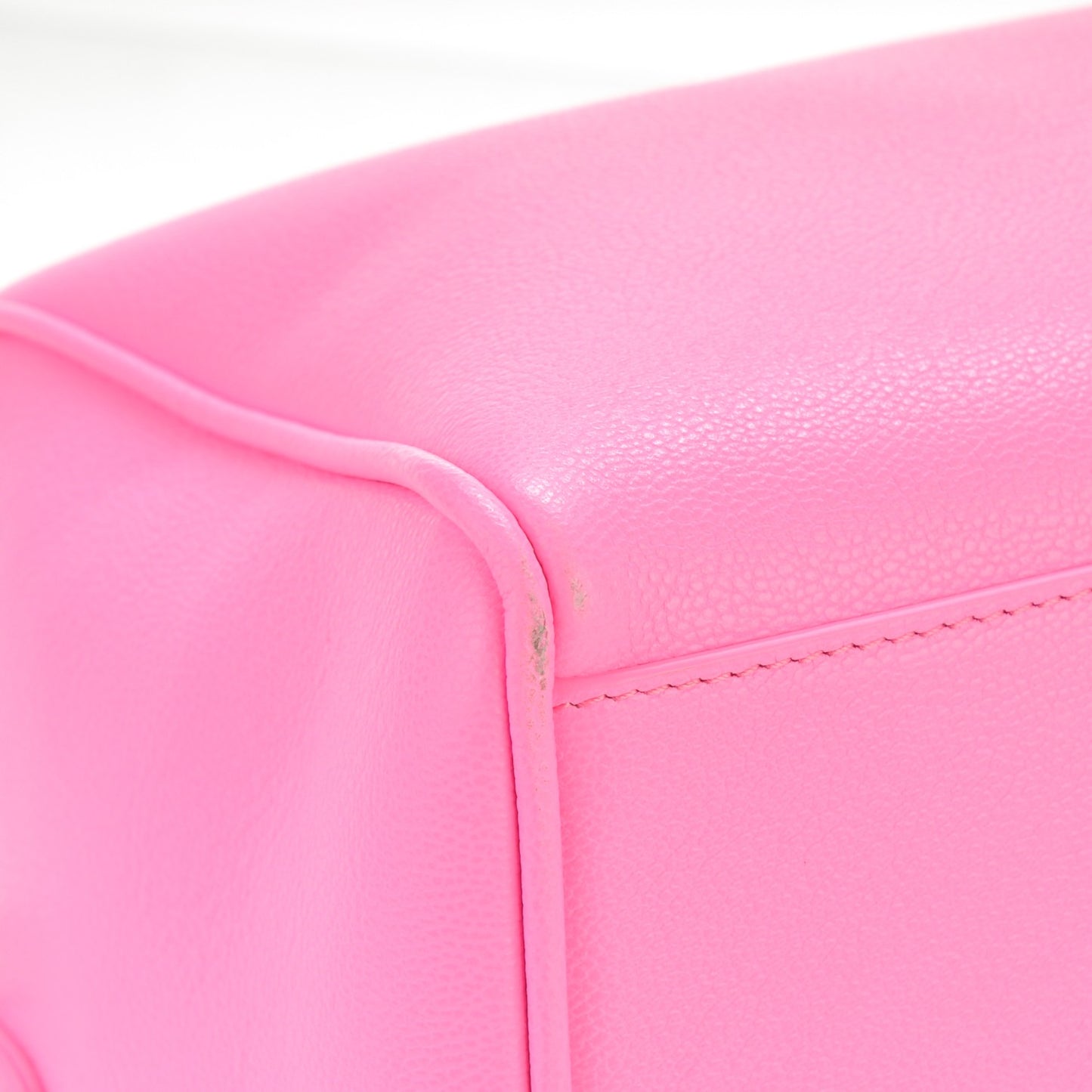 Calfskin Palazzo Duffle Bag Pink