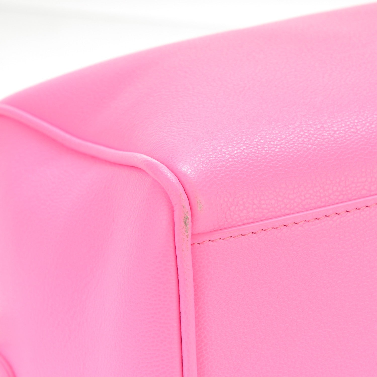 Versace Calfskin Palazzo Duffle Bag Pink 9 of 9