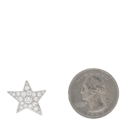 Chanel 18K White Gold Diamond Comete Geode Pendant 2 of 3