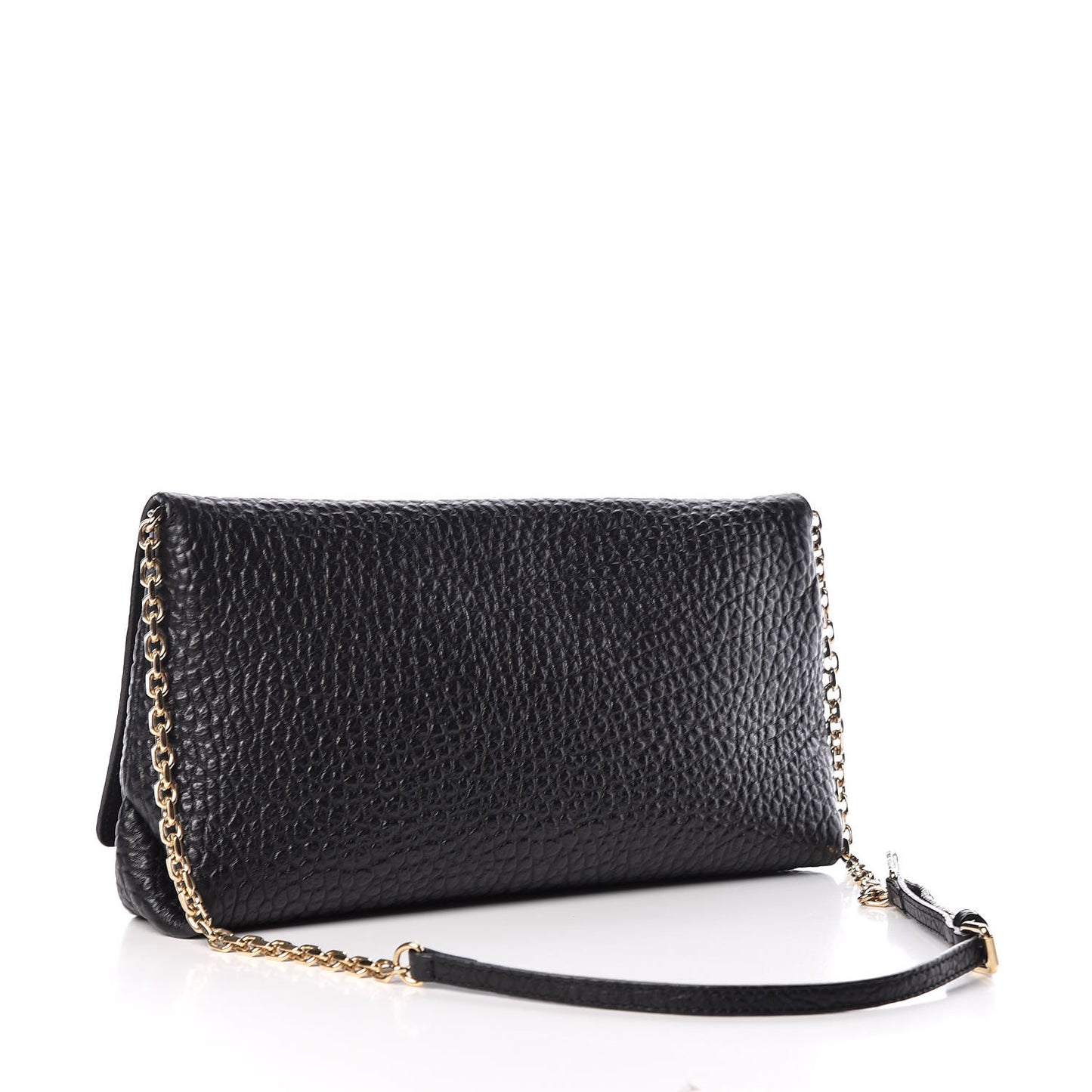 Signature Grain Medium Mildenhall Crossbody Bag Black