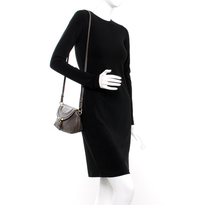 Chloe Calfskin Small Marcie Crossbody Bag Ash 2 of 8