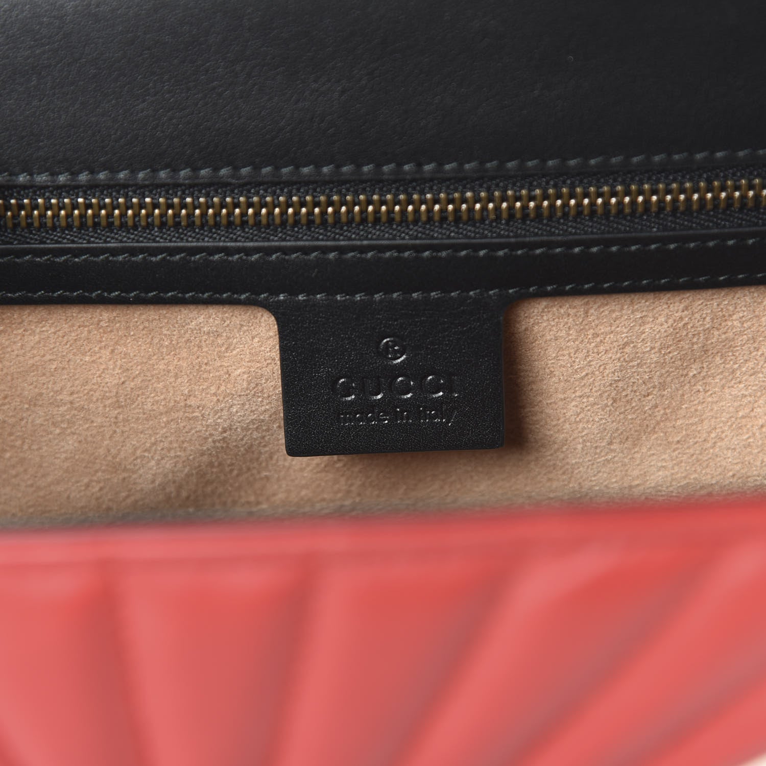 Gucci Calfskin Bamboo Trapuntata Queen Margaret Top Handle Bag Blue Agata Hibiscus Red Mystic White Sugar Pink 9 of 11
