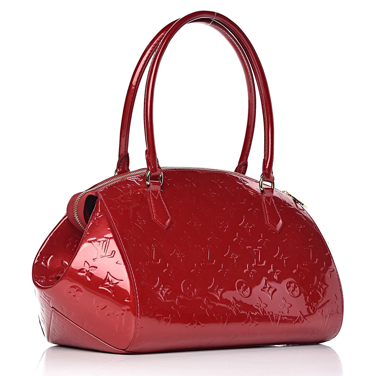 Louis Vuitton Vernis Sherwood GM Pomme D'Amour 3 of 14