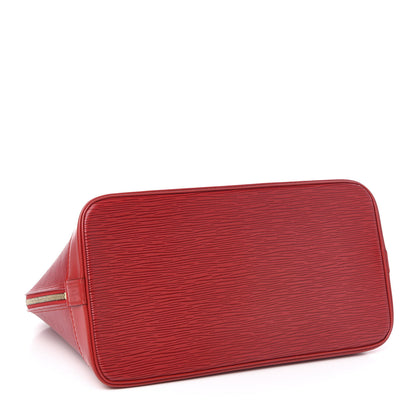 Louis Vuitton Epi Alma PM Castillan Red 4 of 9