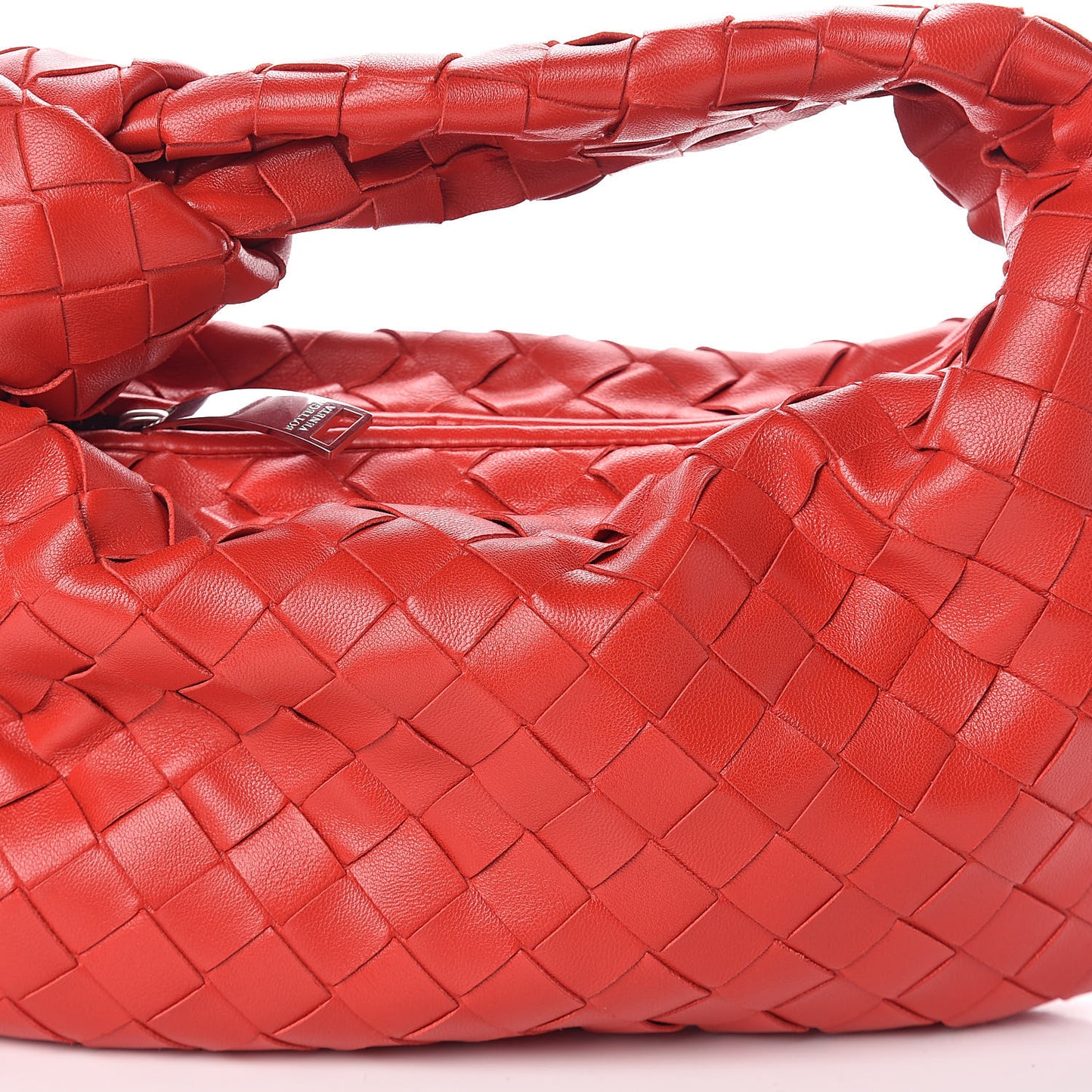 Nappa Intrecciato Mini Jodie Red