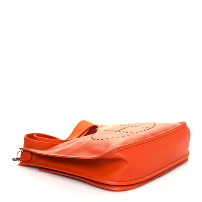 Hermes Epsom Evelyne III GM Orange 4 of 11
