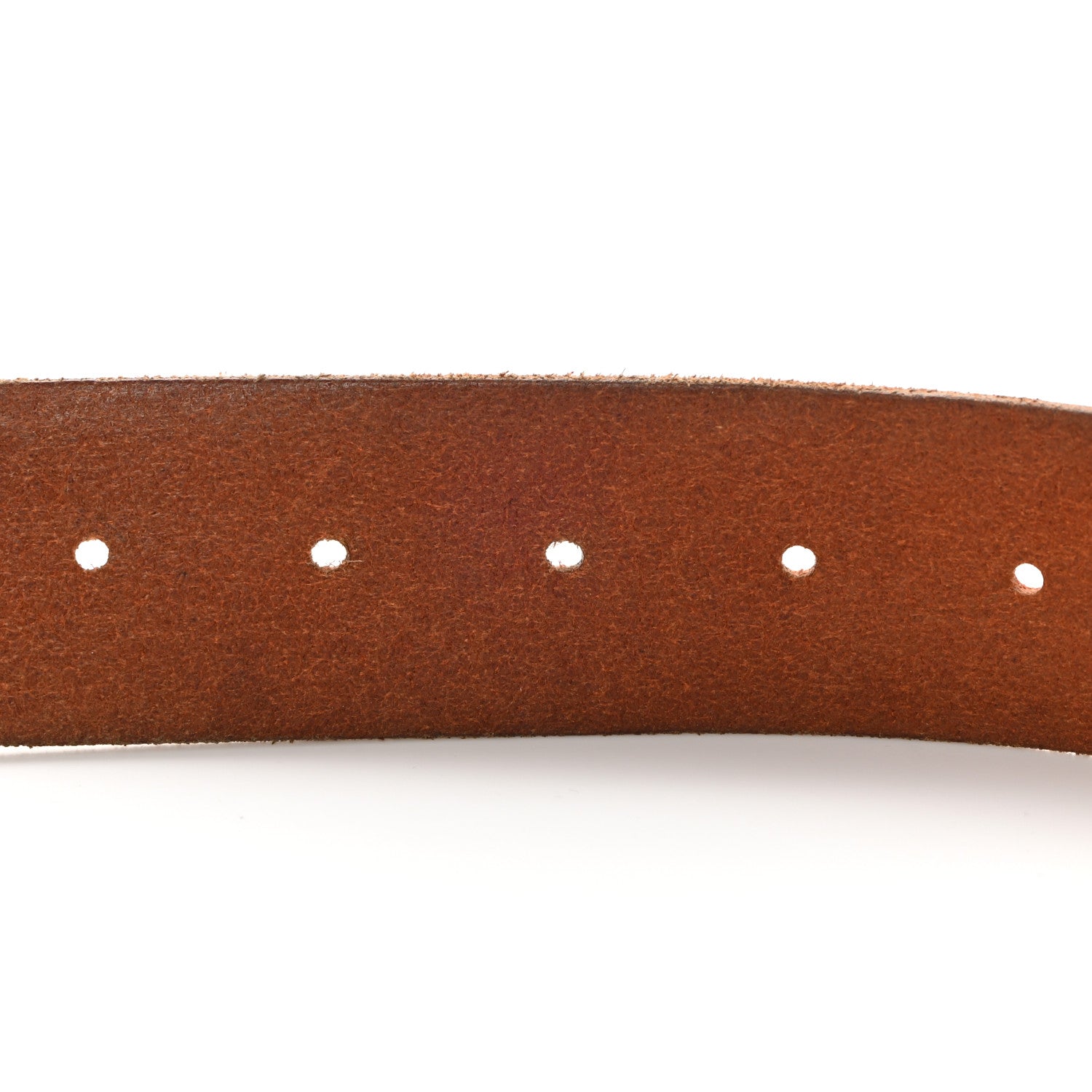 Gucci Faded Calfskin Double G 40mm Belt 80 32 Cuir 5 of 9
