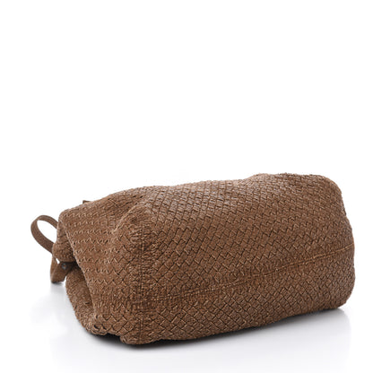 Bottega Veneta Nappa Intrecciato Perforated Tote Noce 5 of 10