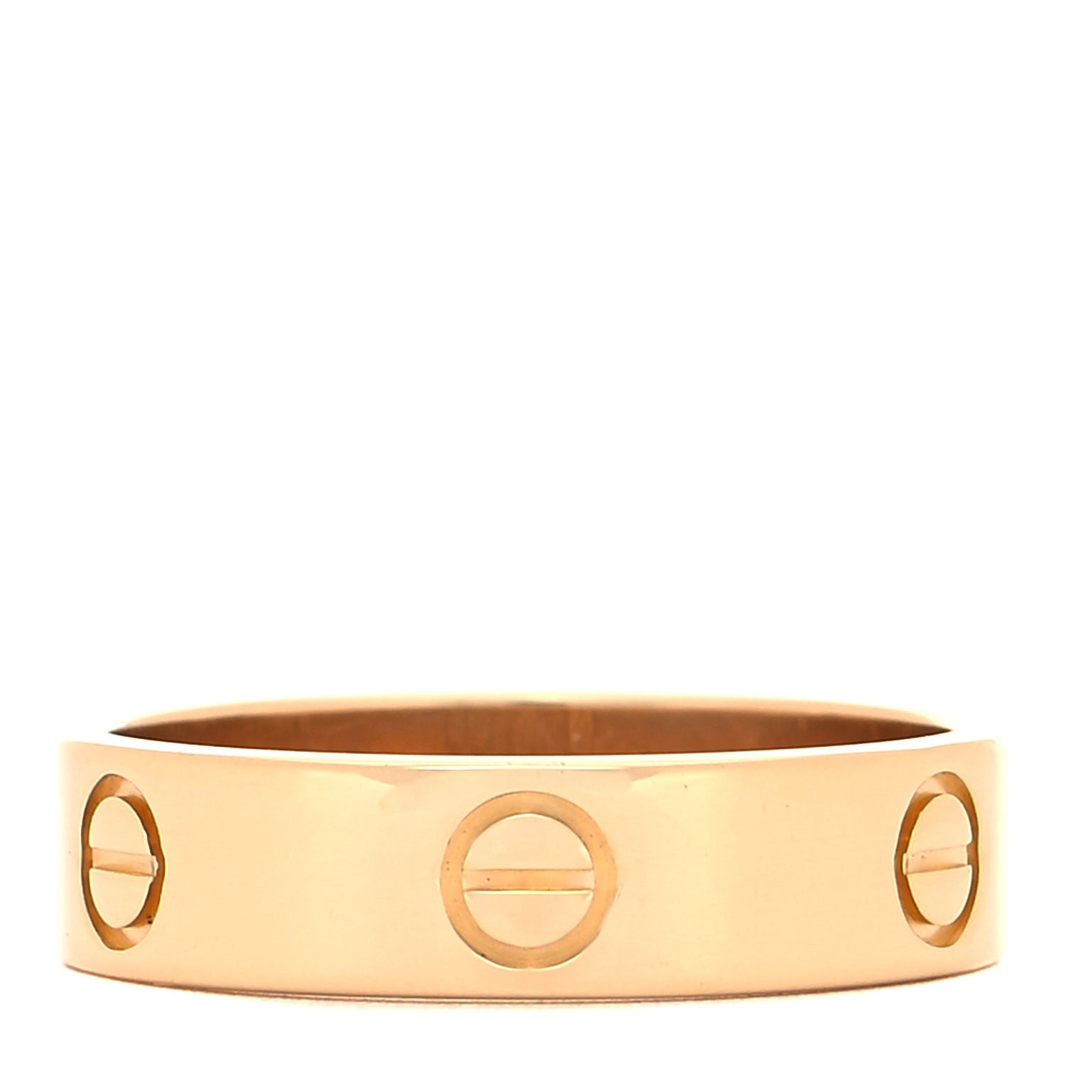 Cartier 18K Yellow Gold 5.5mm LOVE Ring 60 9 1 of 4
