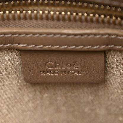 Chloe Calfskin Judy Tote Army Green 6 of 10