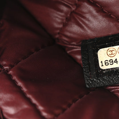 Chanel Lambskin Quilted Cosmetic Case Black 7 of 10