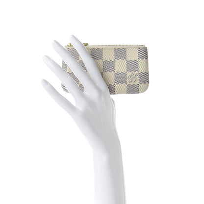 Louis Vuitton Damier Azur Key Pouch 2 of 8