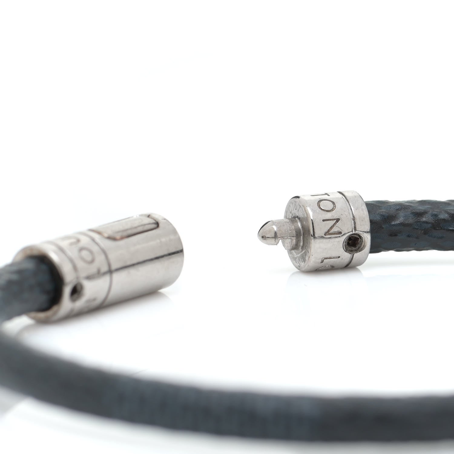 Louis Vuitton Damier Cobalt Keep It Bracelet 19 3 of 6