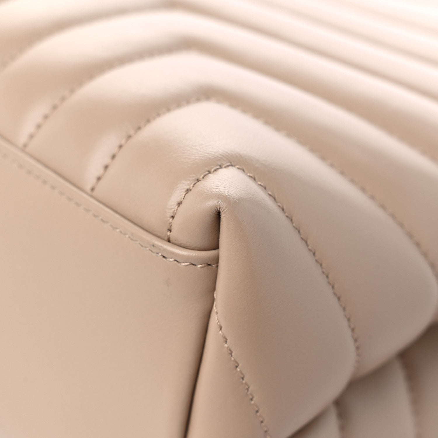 Saint Laurent Calfskin Y Quilted Monogram Medium Loulou Chain Satchel Light Natural 12 of 16