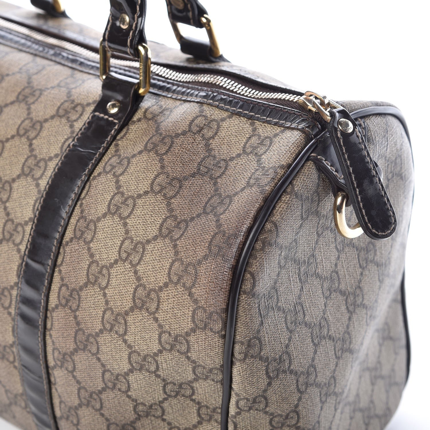 Gucci GG Plus Monogram Medium Joy Boston Dark Brown 8 of 12
