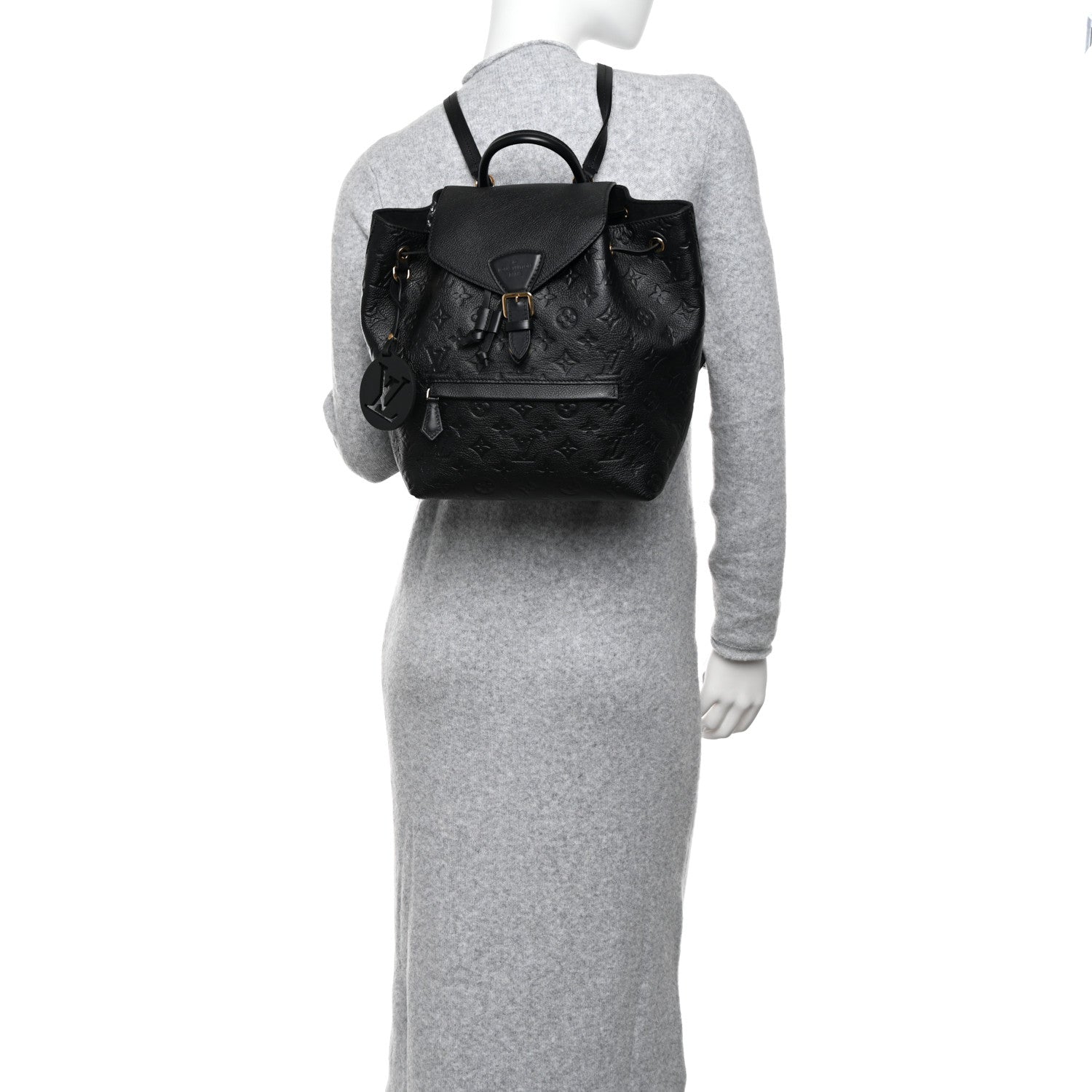 Louis Vuitton Empreinte Montsouris NM Backpack Black 2 of 9