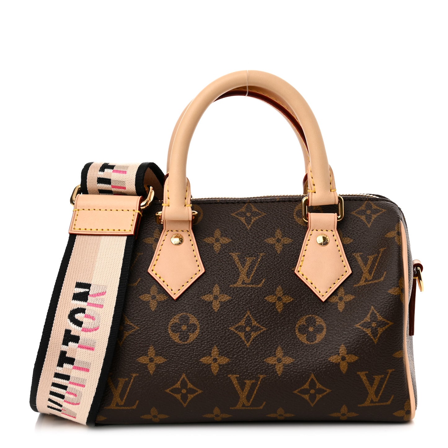 Monogram Speedy Bandouliere 20 Black