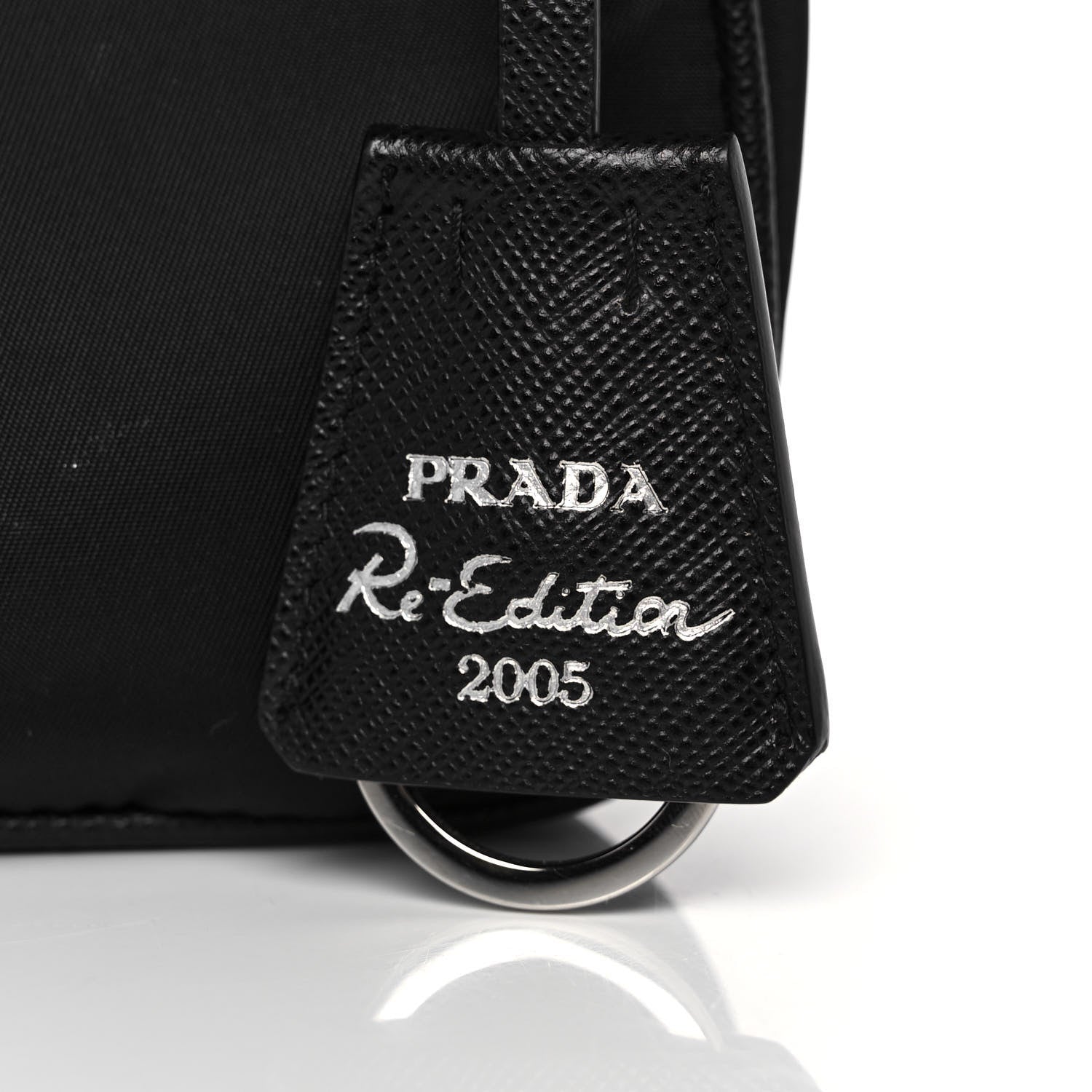 Prada Nylon Re-Edition 2005 Shoulder Bag Black 13 of 17