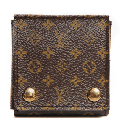 Louis Vuitton 18K Yellow White Gold Two Heart Monogram Charm 4 of 10