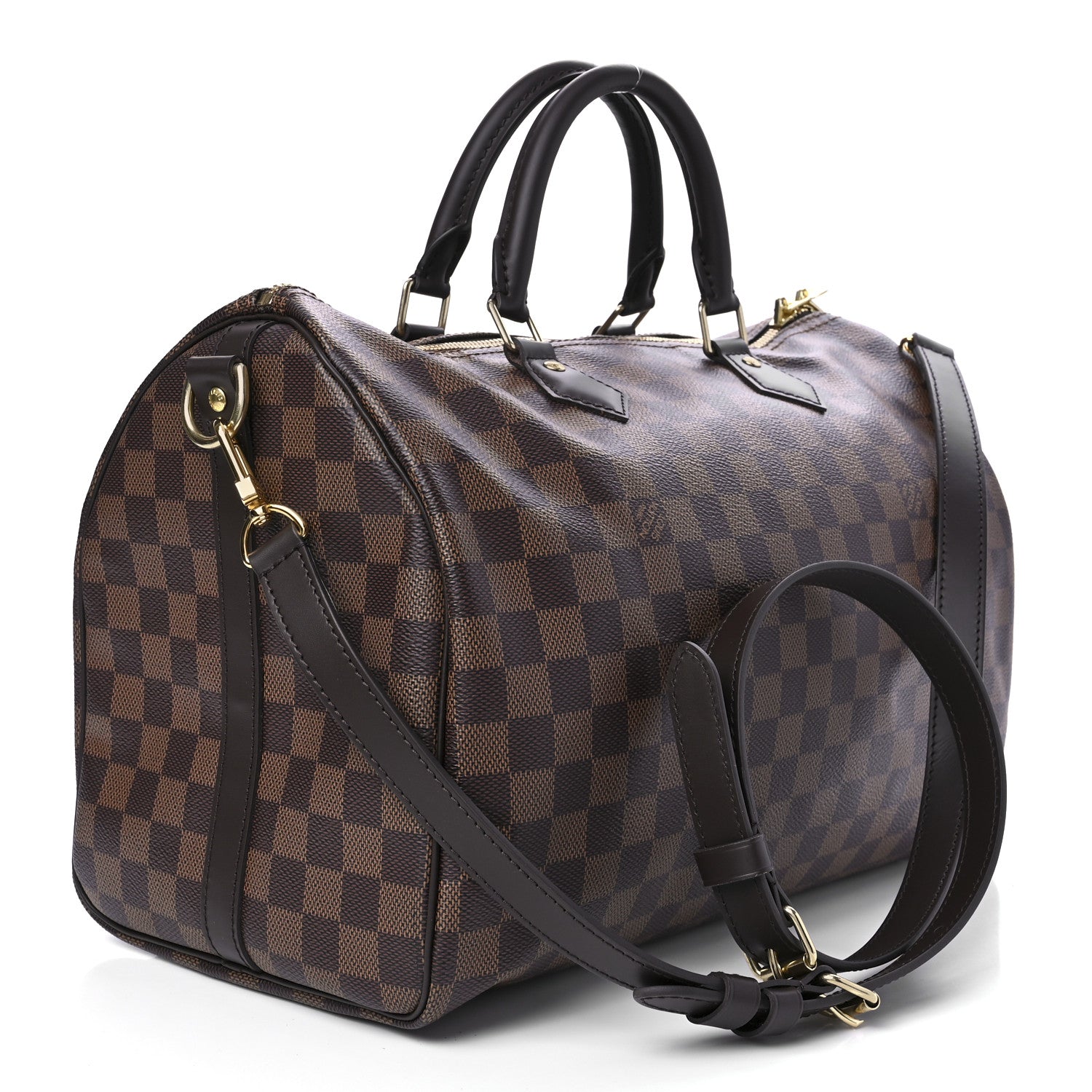Louis Vuitton Damier Ebene Speedy Bandouliere 35 3 of 8