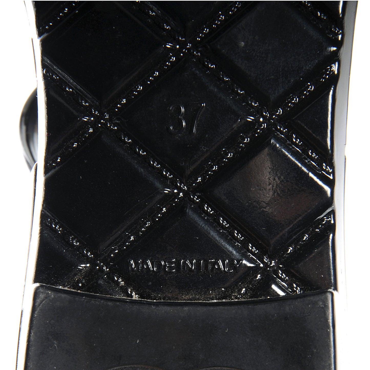 Jelly Camellia Sandal 37 Black White