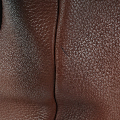 Prada Vitello Daino Tote Palissandro 9 of 11