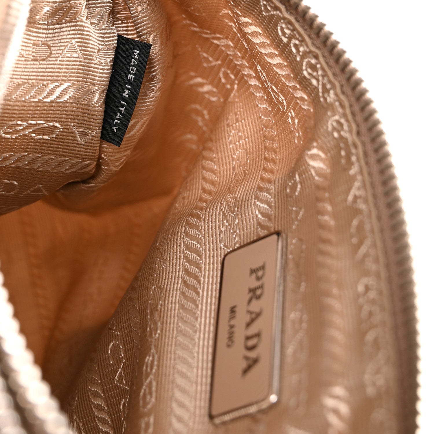 Prada Re-Nylon Saffiano Re-Edition 2000 Double Zip Crossbody Bag Cammeo 7 of 11