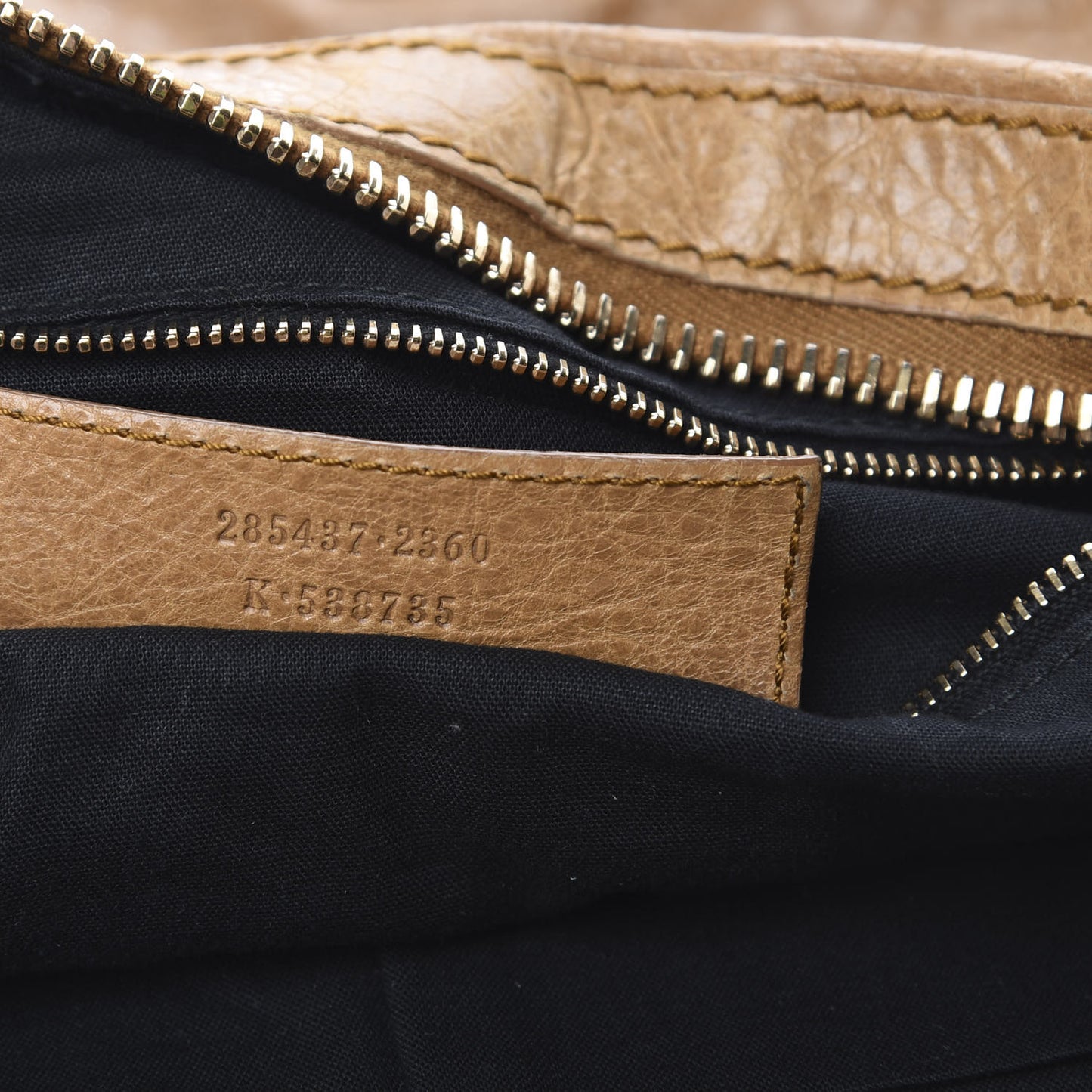 Agneau Giant 12 Rose Gold Hardware Day Hobo Havana Brown