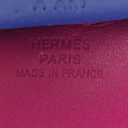 Hermes Milo Lambskin Grigri Rodeo Horse Bag Charm MM Rose Pourpre Malachite Bleu Electrique 3 of 5