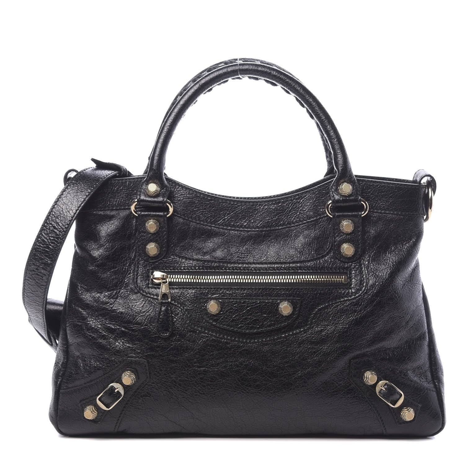 Balenciaga Agneau Giant 12 Gold Hardware Town Black 1 of 10