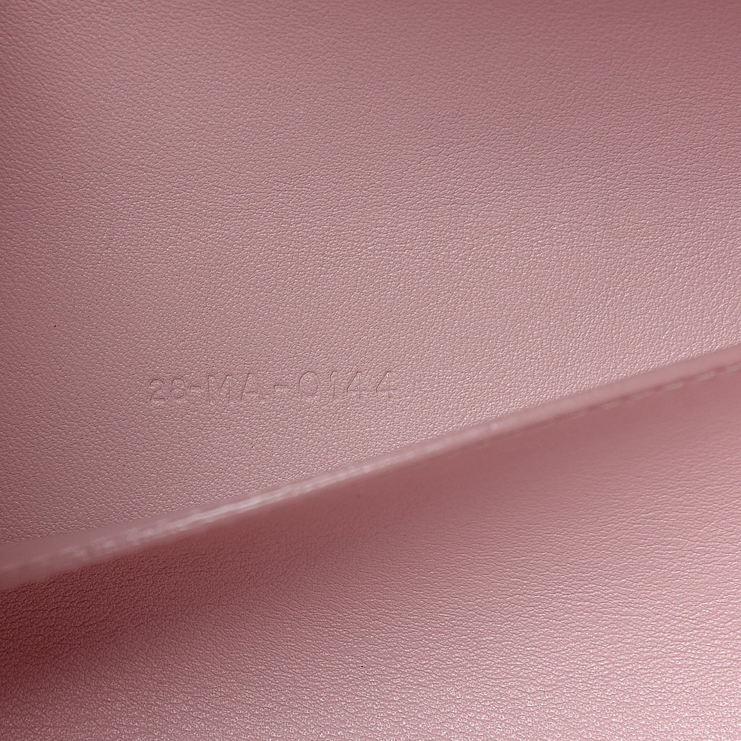 Calfskin Small Addict Shopping Tote Black Pink